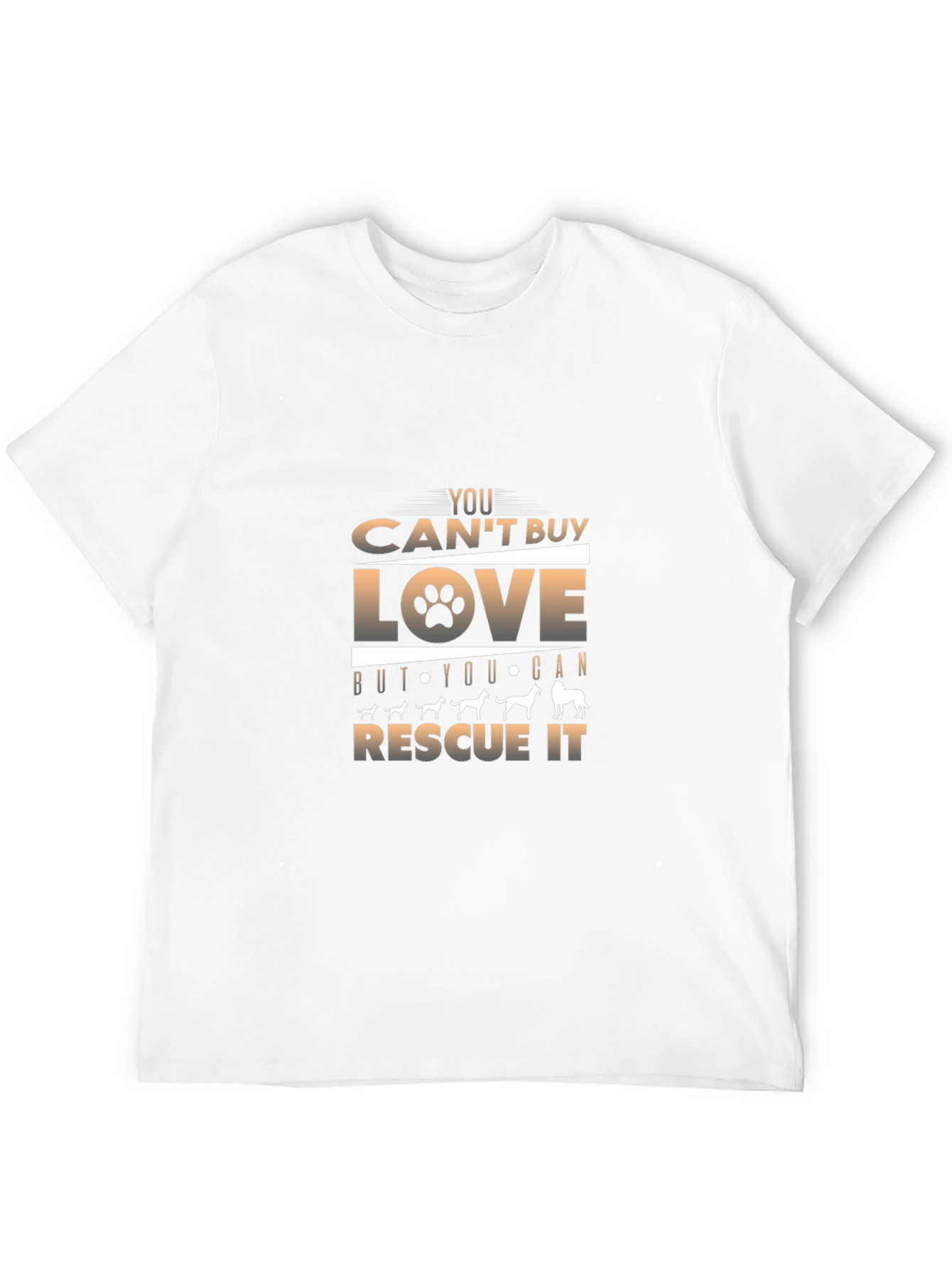 Rescue Dog Love Graphic Tee