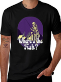 Skeleton Fishing T-Shirt - Wheres the Fish?