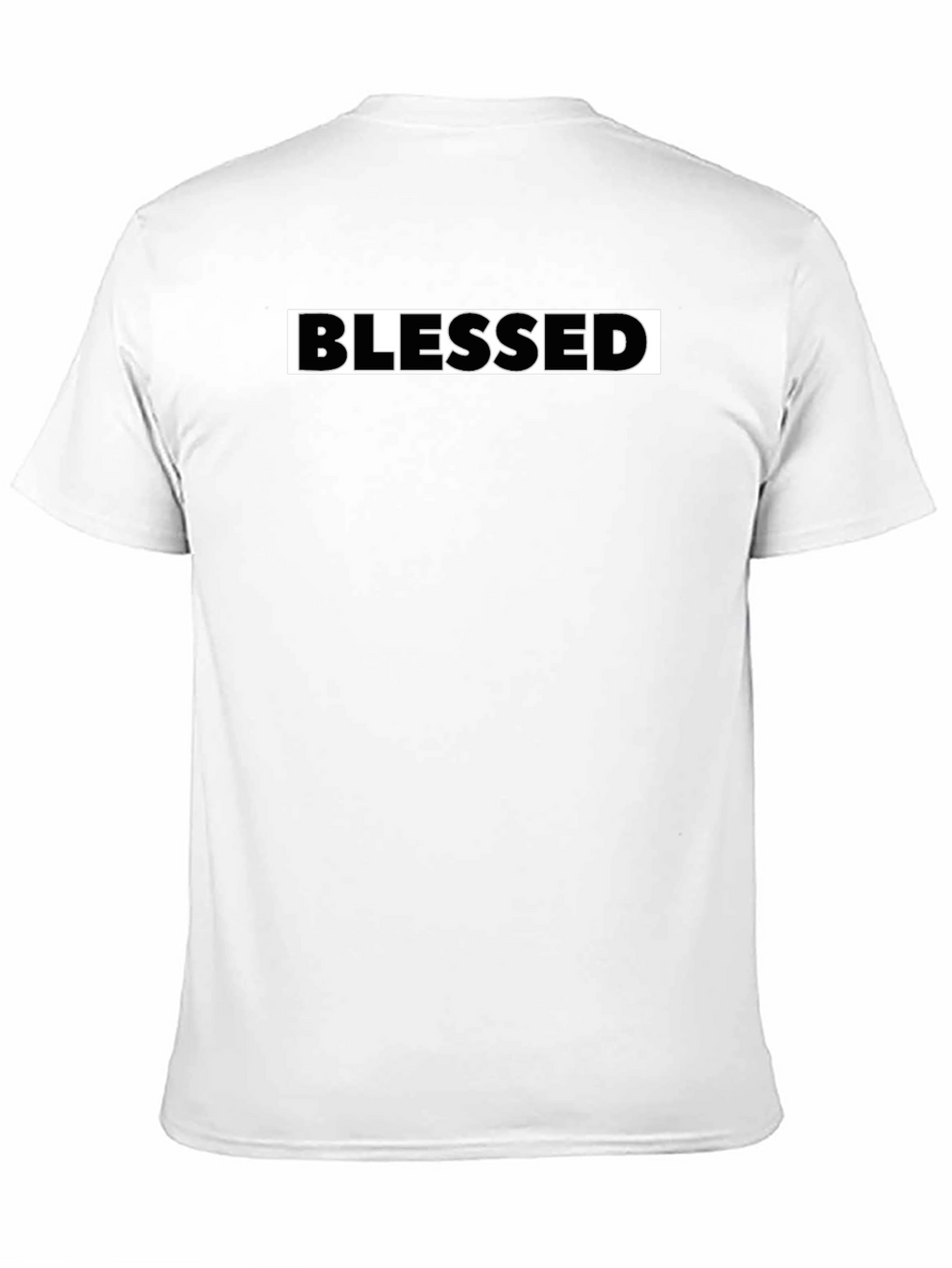 Blessed Black T-Shirt - Stylish Religious Apparel