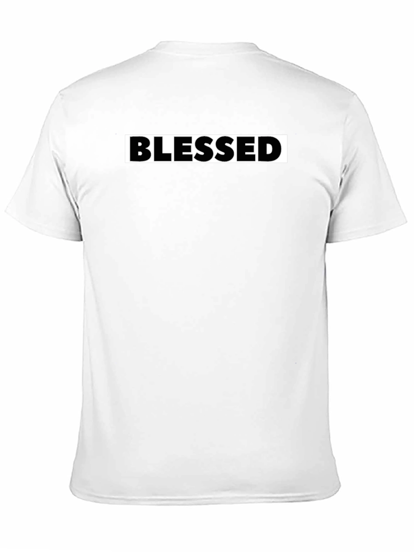 Blessed Black T-Shirt - Stylish Religious Apparel