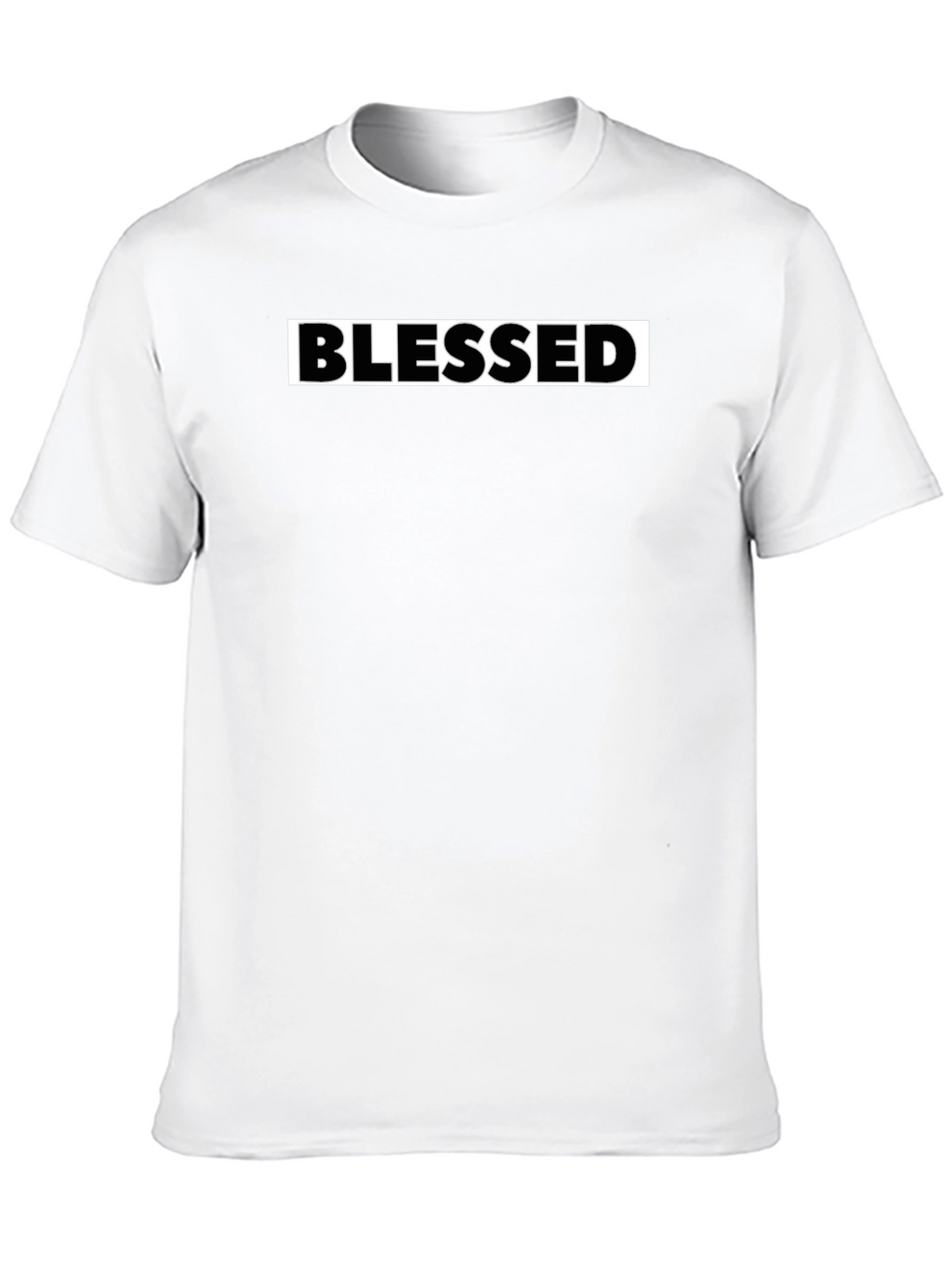 Blessed Black T-Shirt - Stylish Religious Apparel