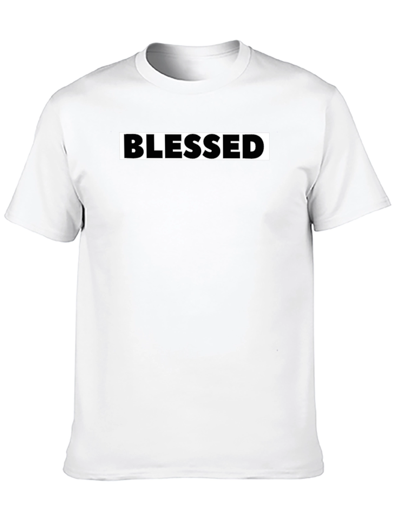 Blessed Black T-Shirt - Stylish Religious Apparel