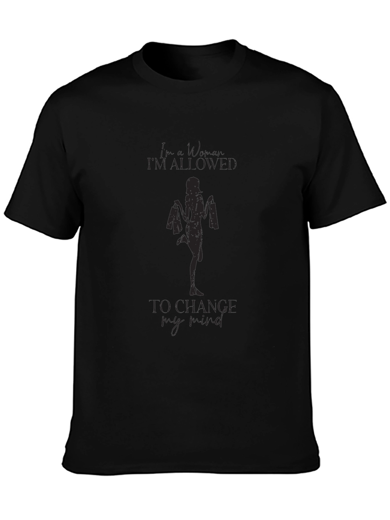 Womans Privilege Black T-Shirt