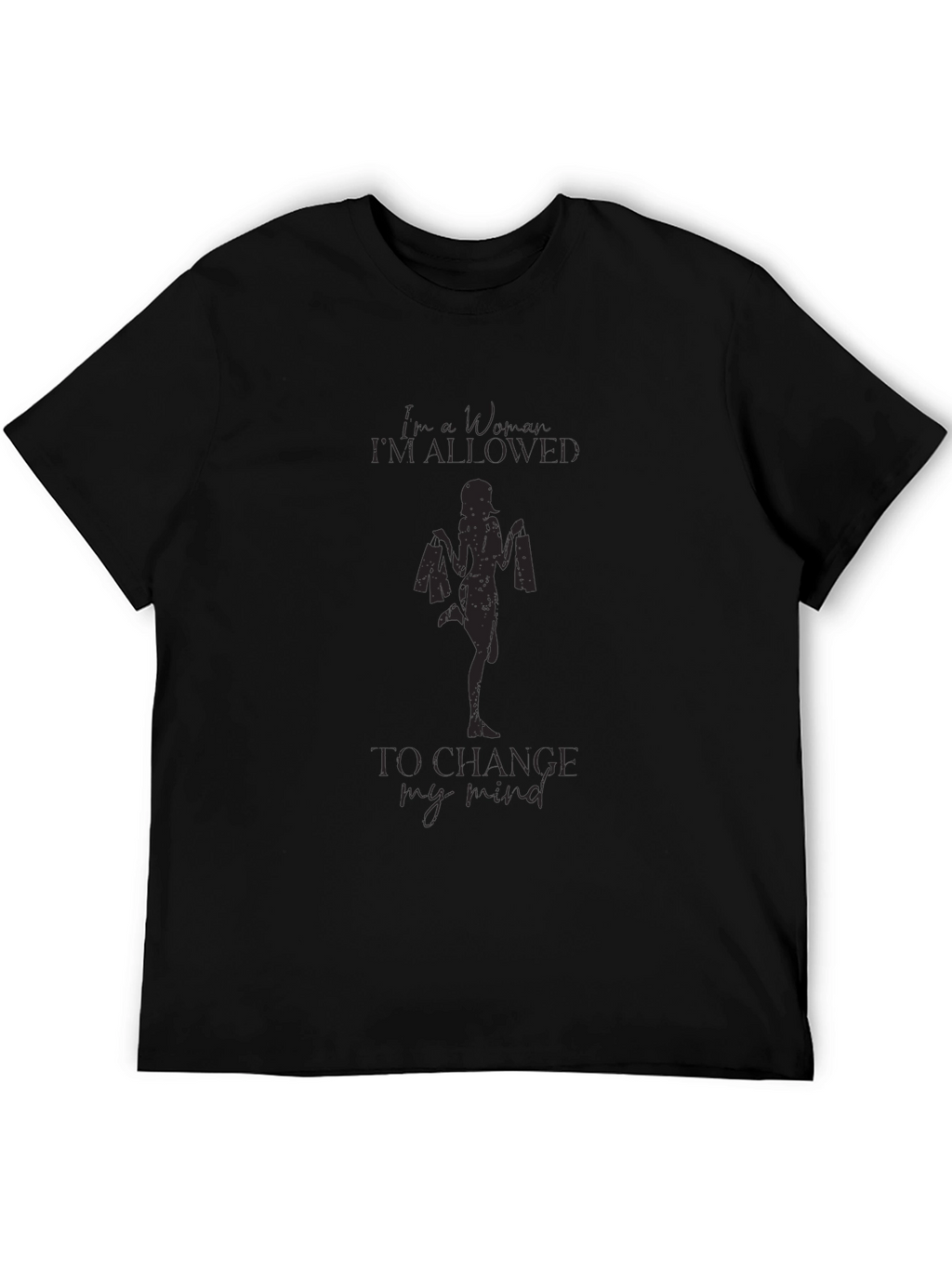 Womans Privilege Black T-Shirt