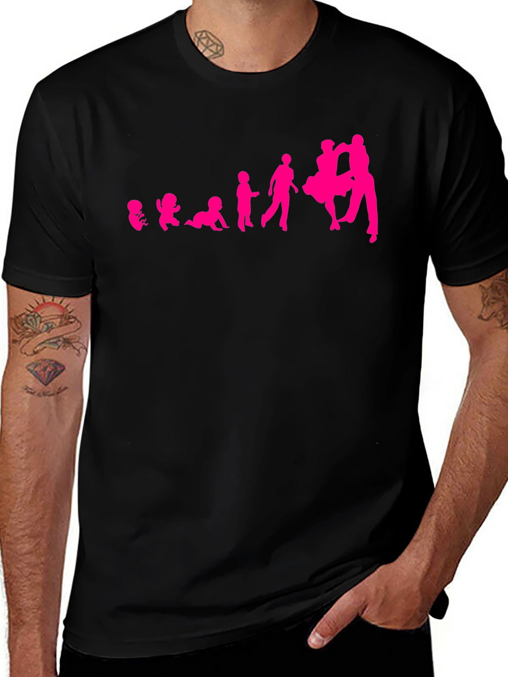 Evolution of Dance Black T-Shirt