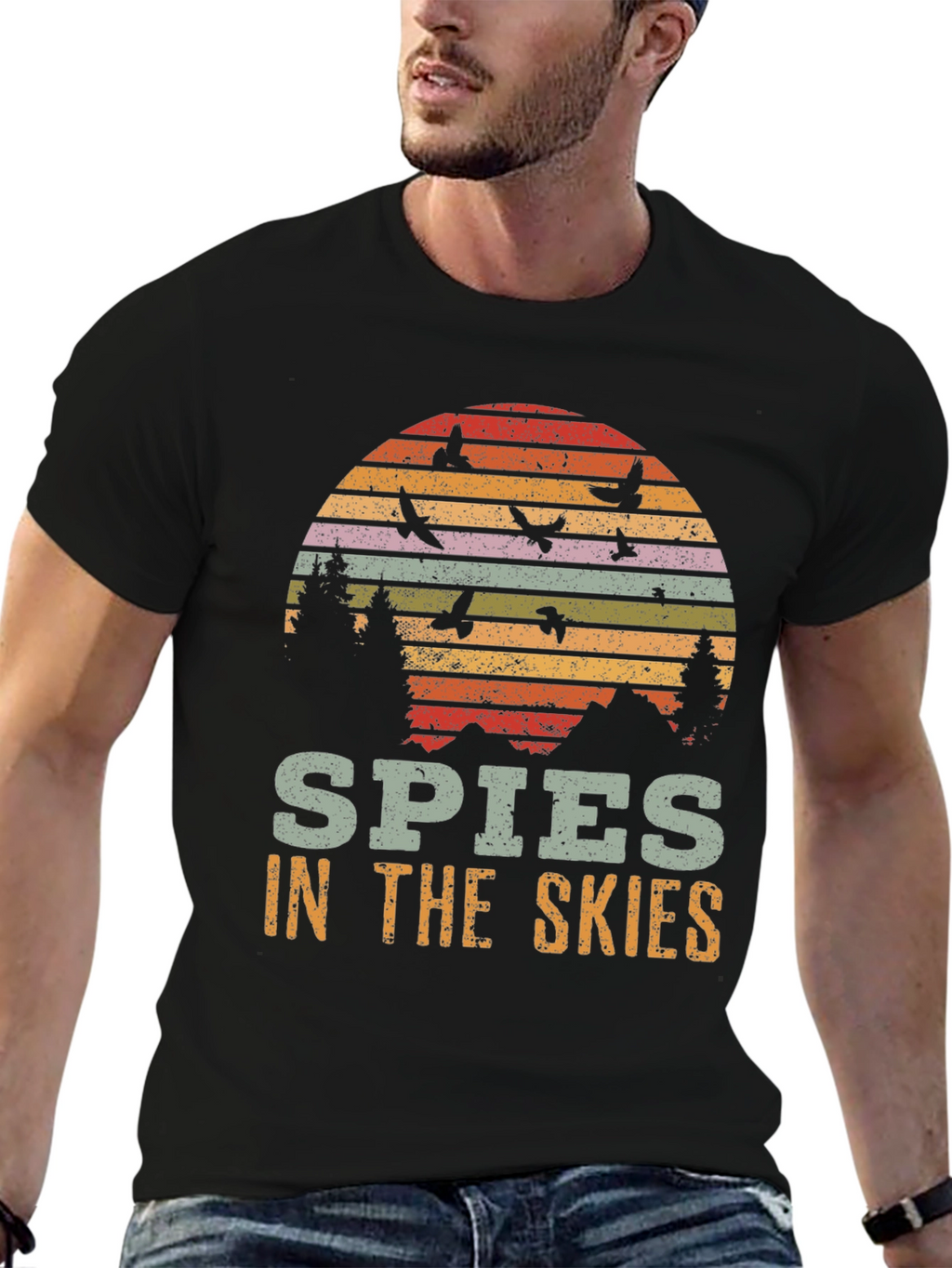 Spies in the Skies Graphic Tee