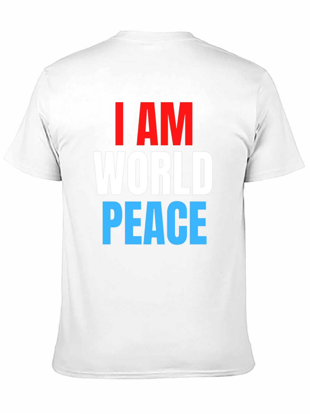 I AM World Peace Black T-Shirt