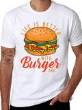 Life is Better with Burger Graphic Tee