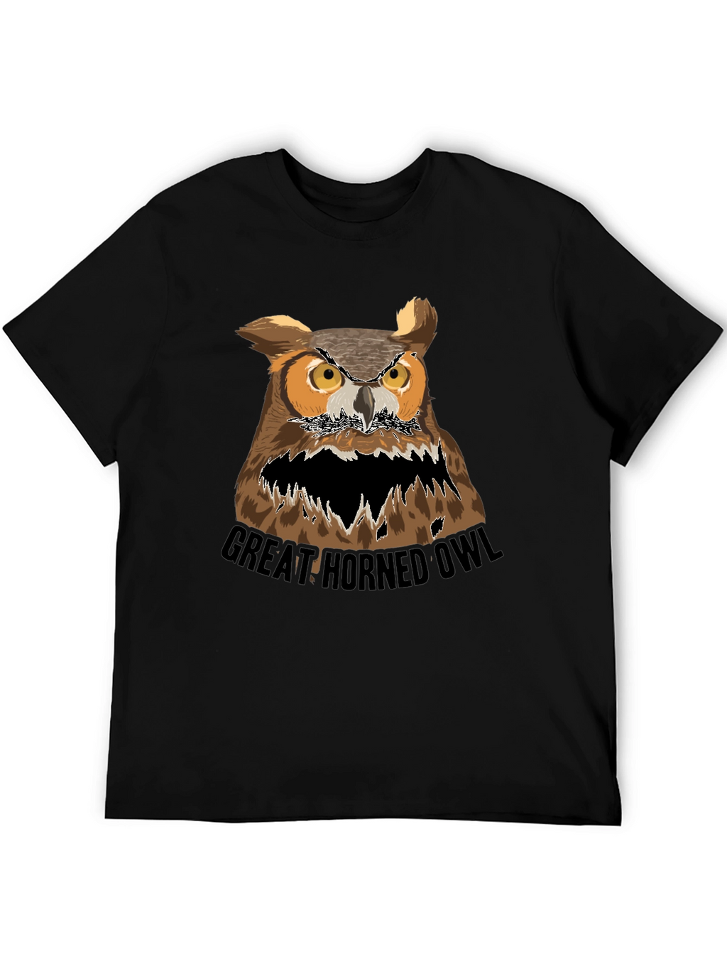 Great Horned Owl Graphic Tee