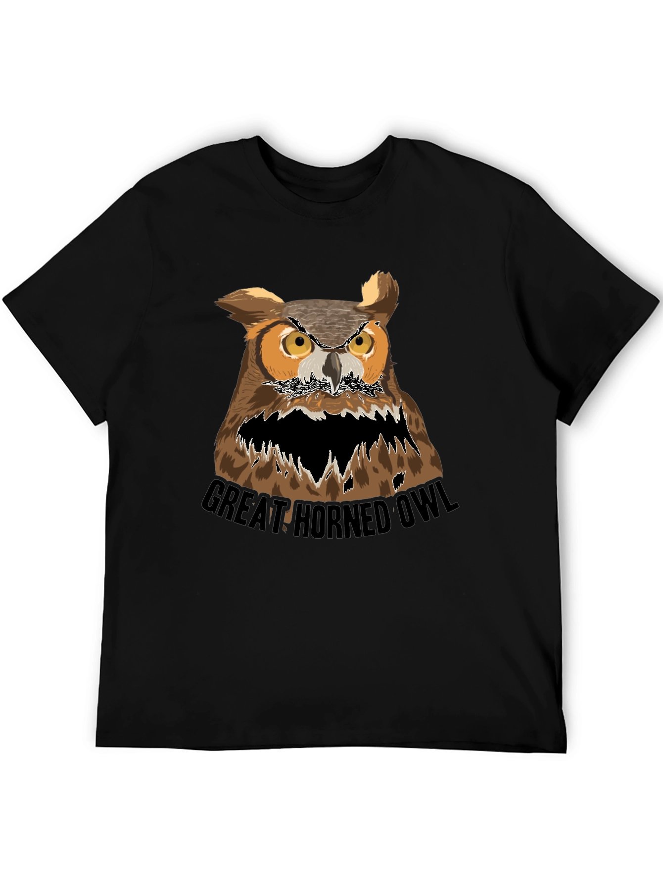 Great Horned Owl Graphic Tee