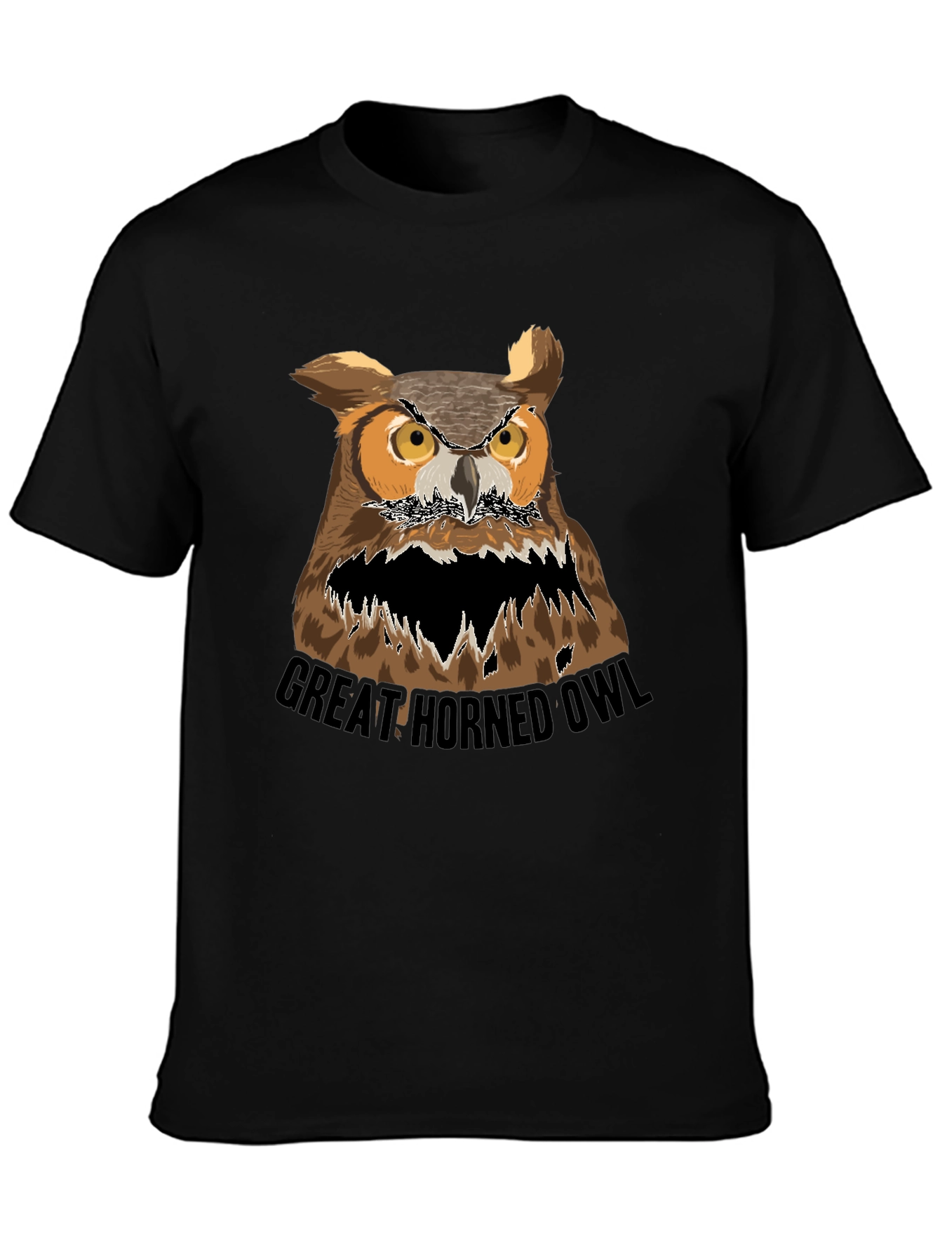 Great Horned Owl Graphic Tee