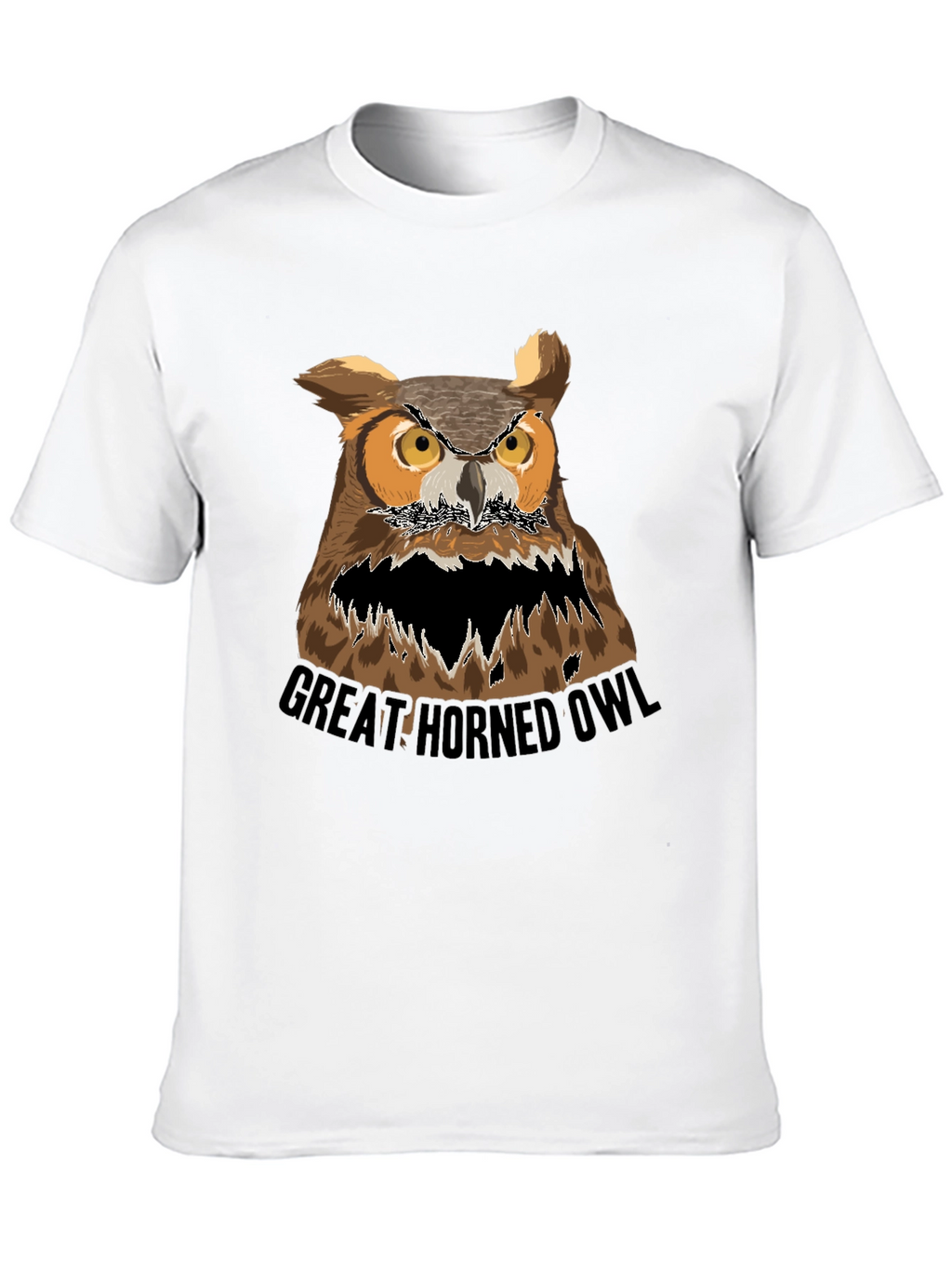 Great Horned Owl Graphic Tee