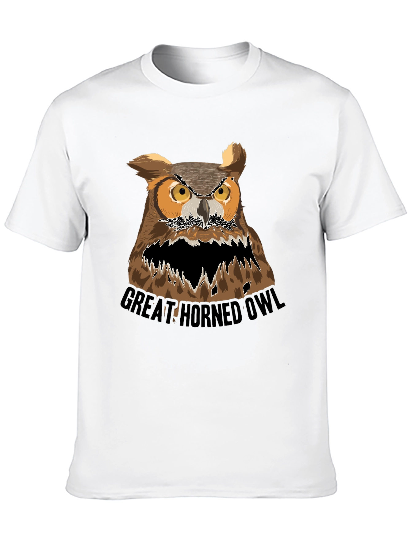 Great Horned Owl Graphic Tee