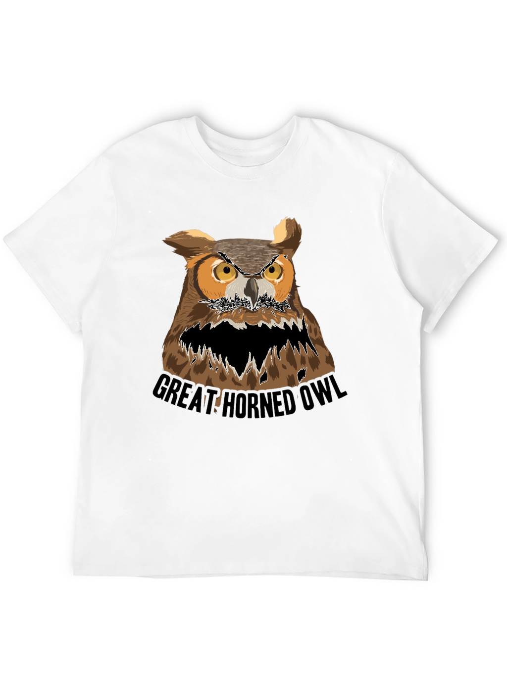 Great Horned Owl Graphic Tee