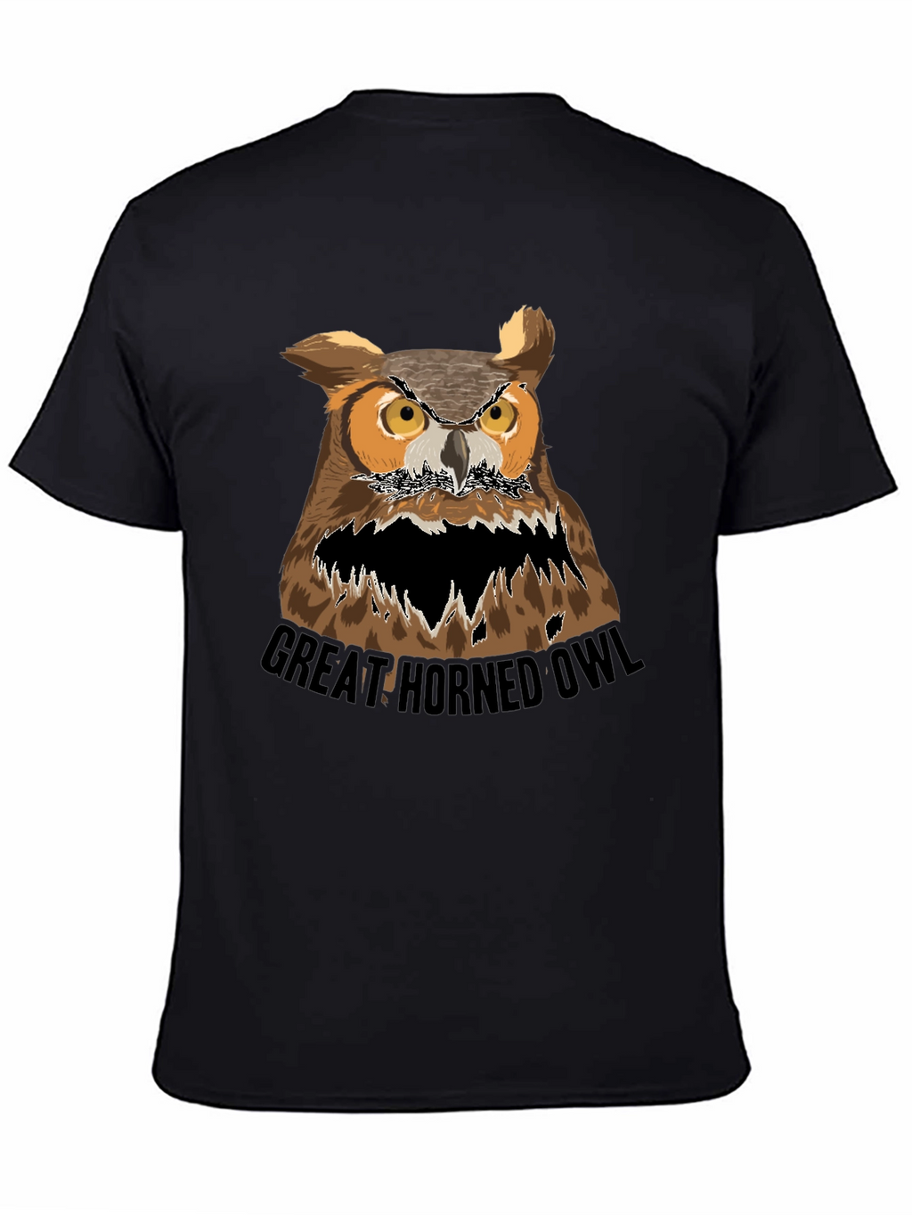 Great Horned Owl Graphic Tee