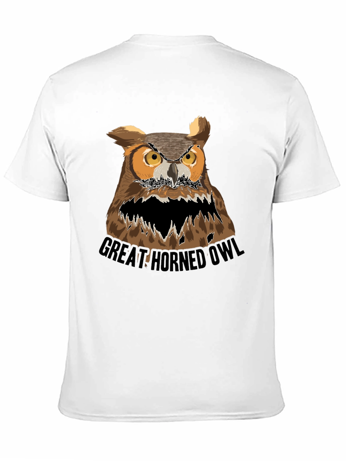 Great Horned Owl Graphic Tee
