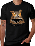 Great Horned Owl Graphic Tee