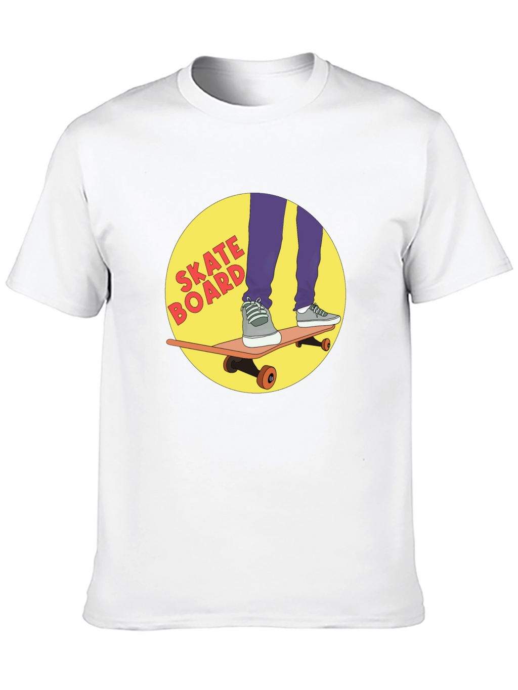 Skateboard Graphic Tee - Cool Skateboarding T-Shirt