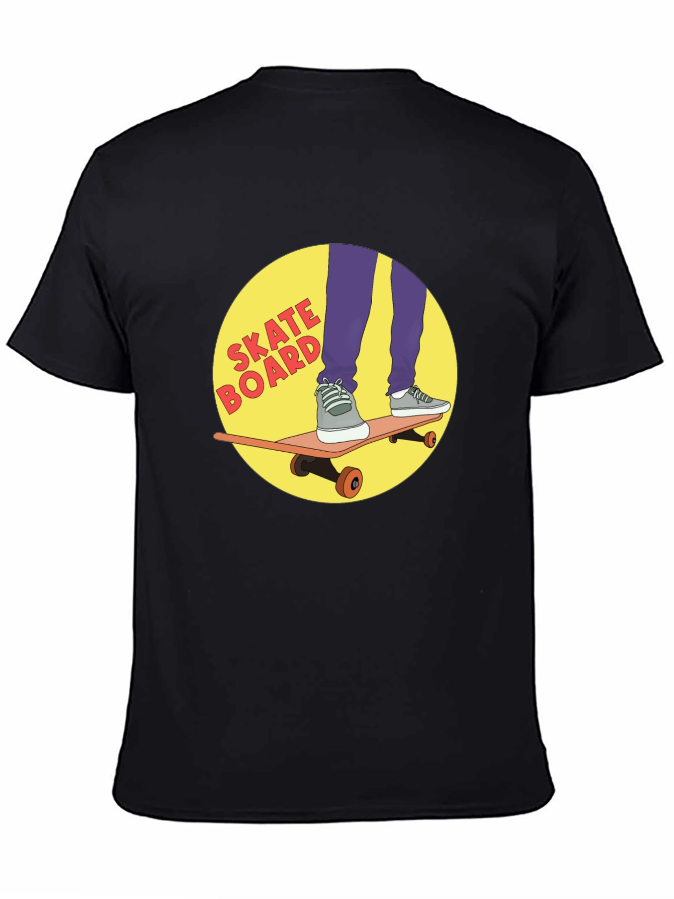 Skateboard Graphic Tee - Cool Skateboarding T-Shirt