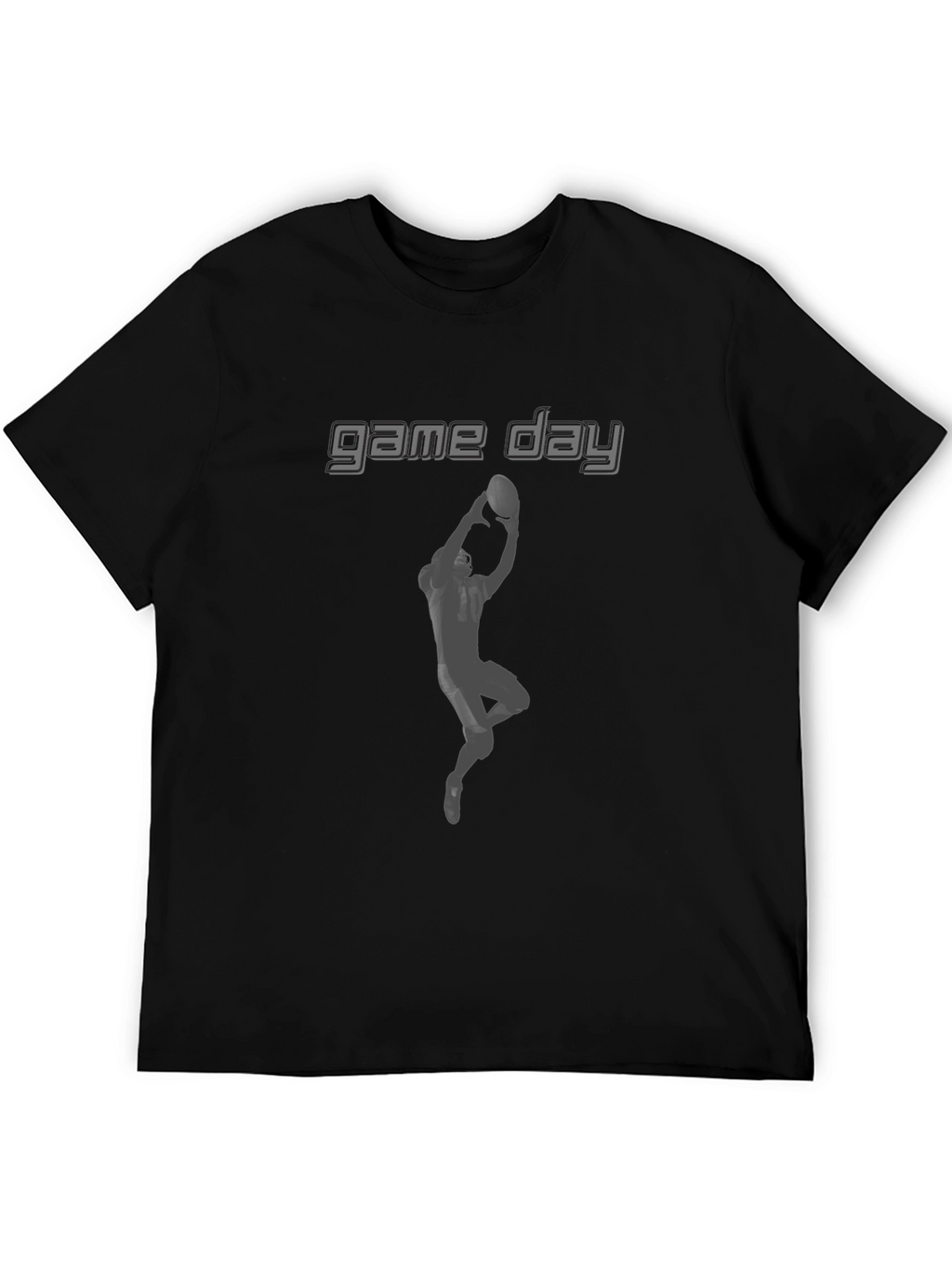 Game Day Football Receiver Graphic T-Shirt