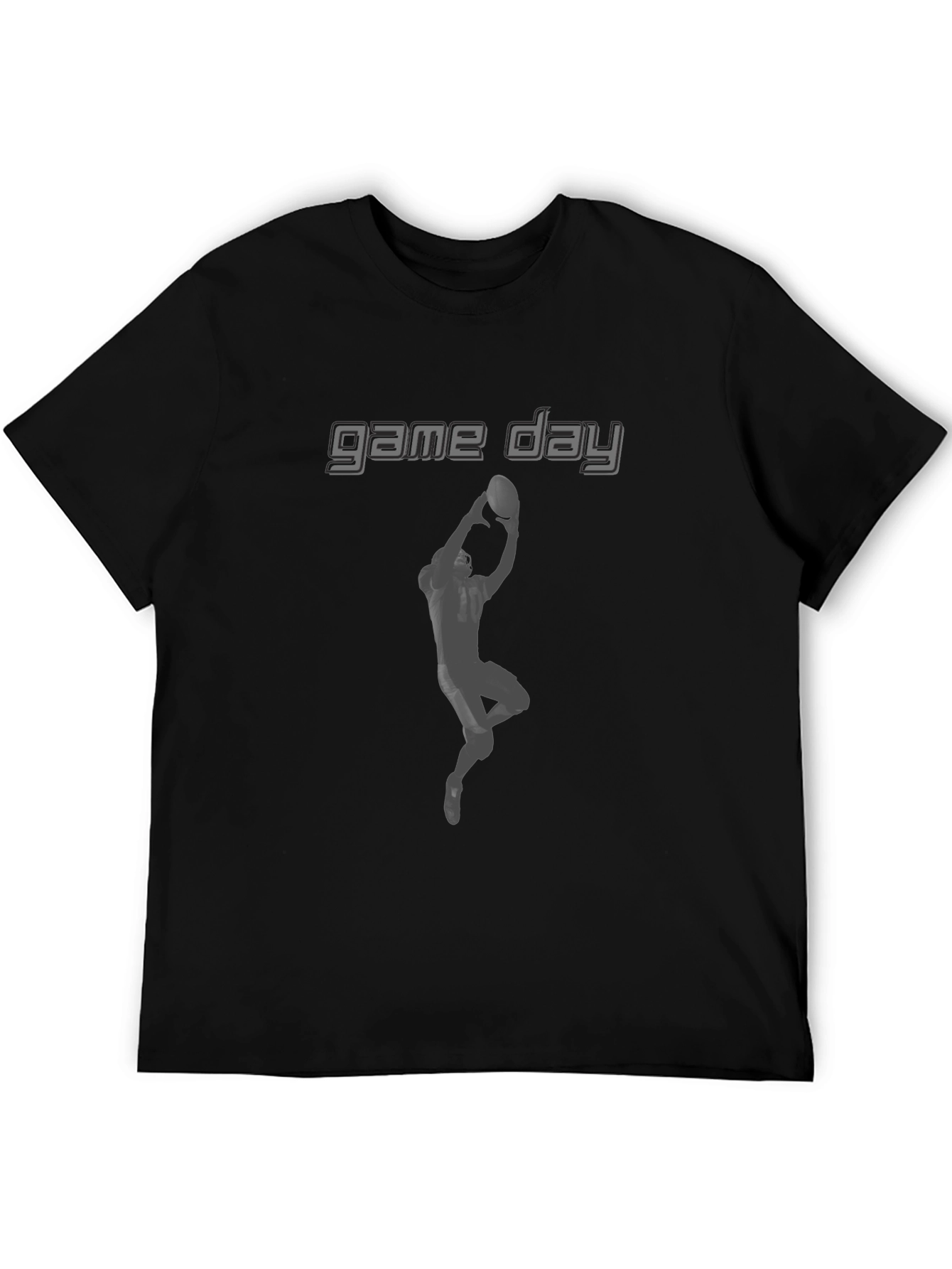 Game Day Football Receiver Graphic T-Shirt