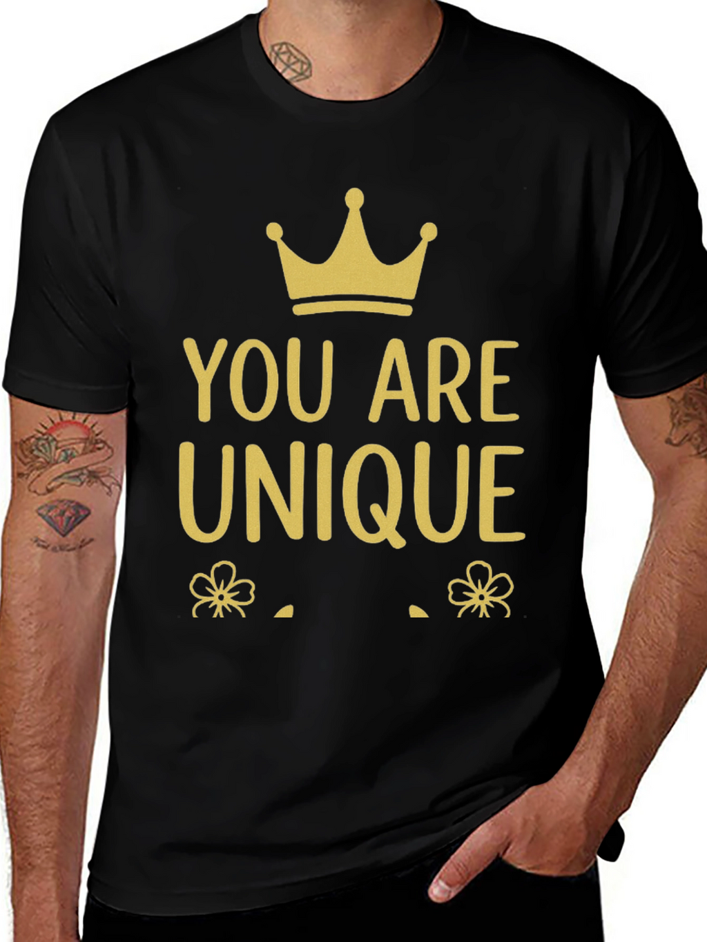You Are Unique Graphic T-Shirt