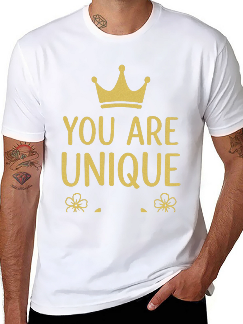 You Are Unique Graphic T-Shirt