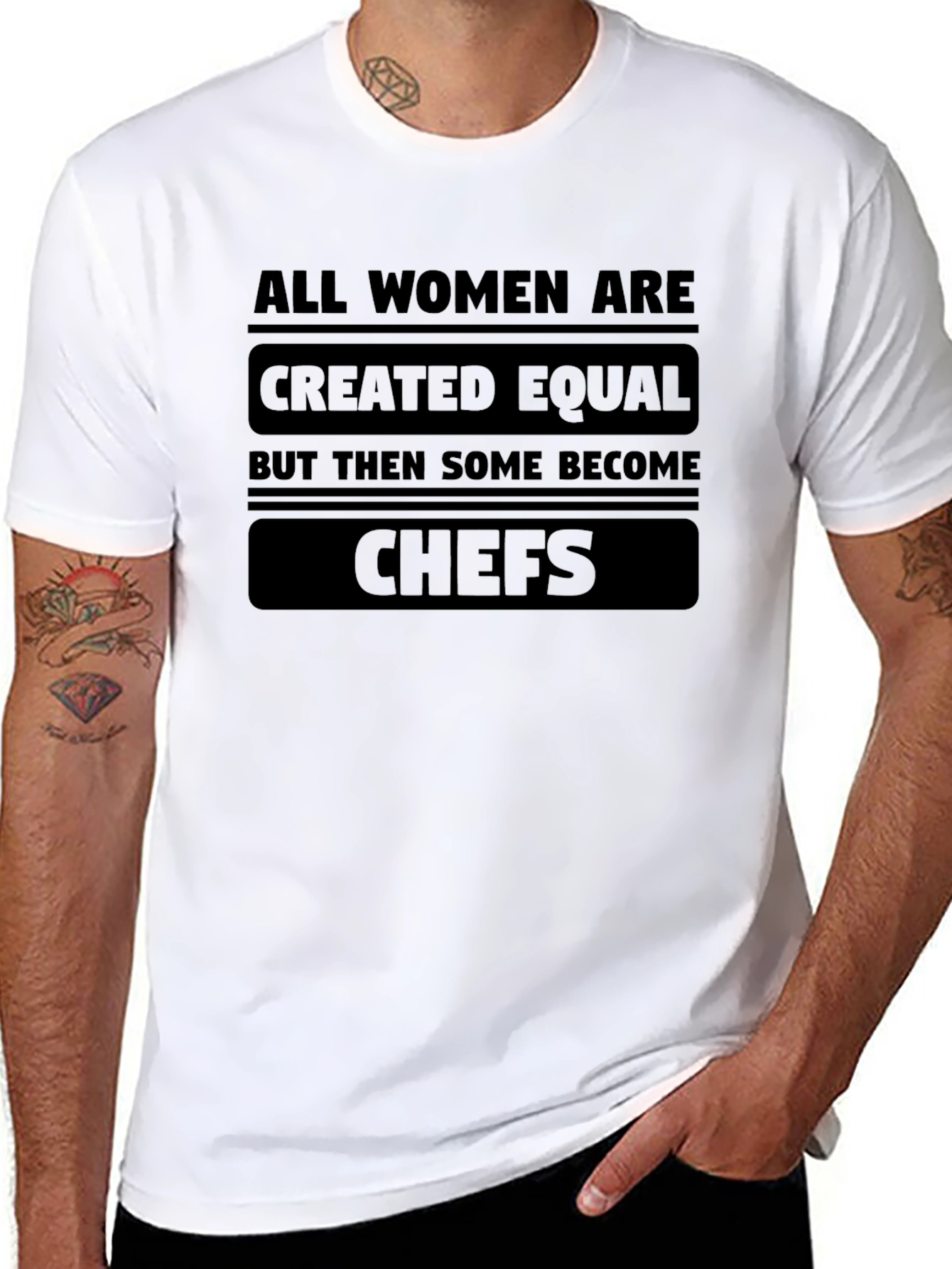 All Women Chefs T-Shirt - Empowering Slogan Tee