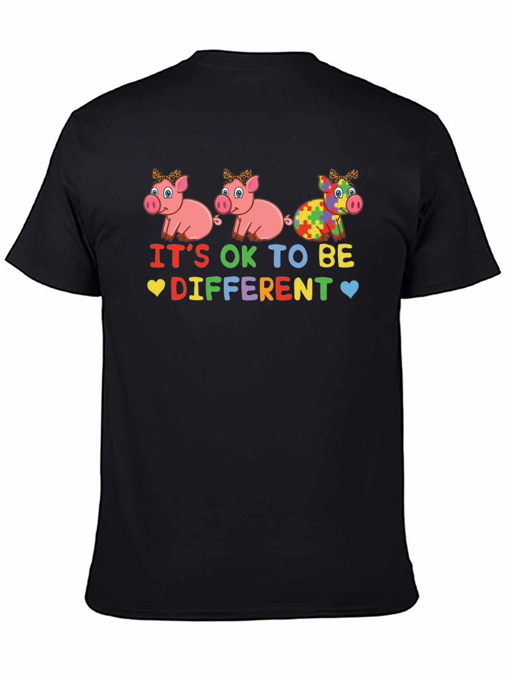 Its OK to Be Different Autism Awareness T-Shirt