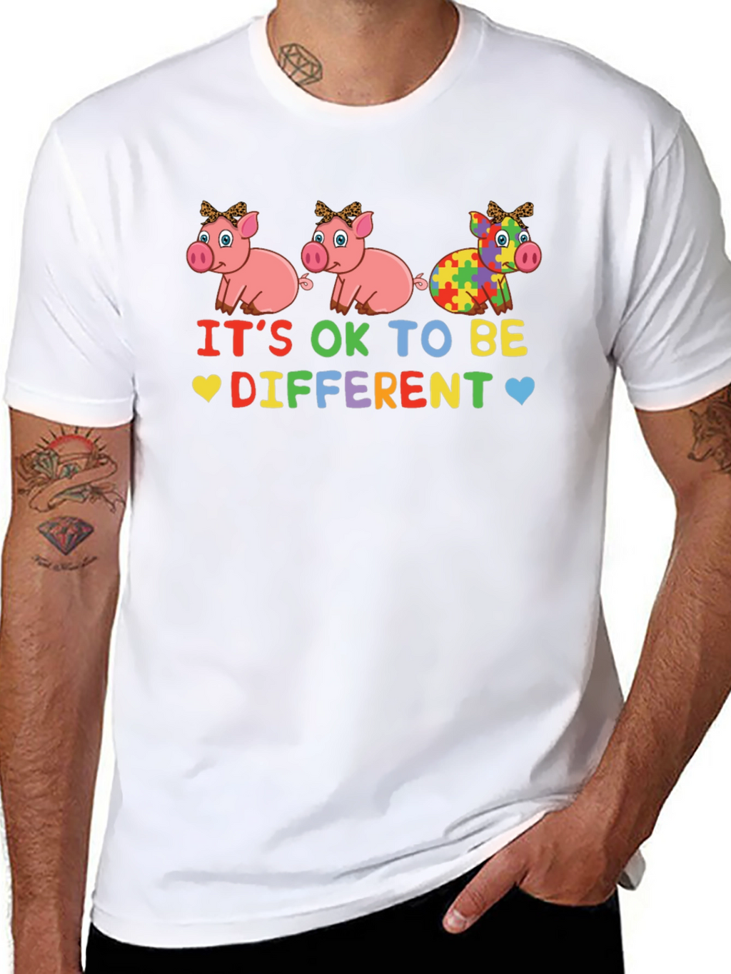 Its OK to Be Different Autism Awareness T-Shirt