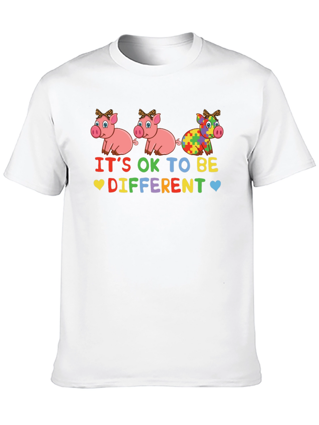 Its OK to Be Different Autism Awareness T-Shirt