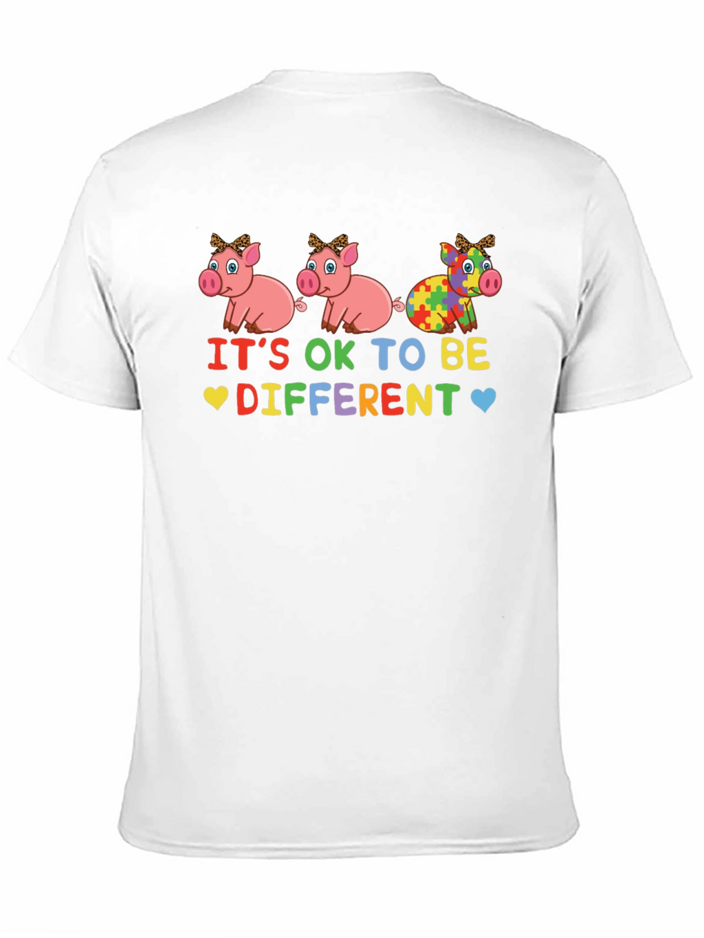 Its OK to Be Different Autism Awareness T-Shirt