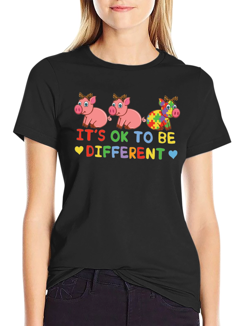 Its OK to Be Different Autism Awareness T-Shirt