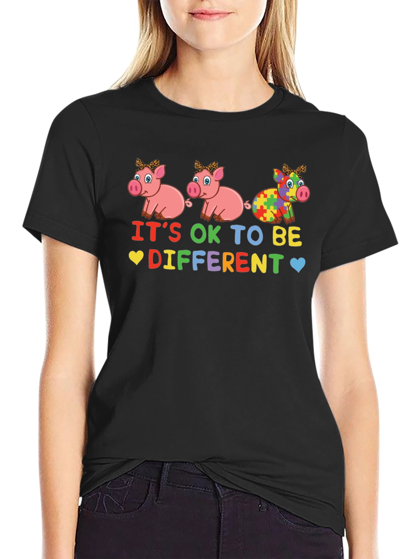 Its OK to Be Different Autism Awareness T-Shirt