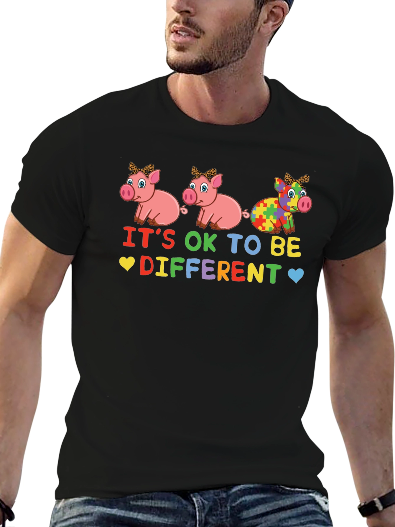 Its OK to Be Different Autism Awareness T-Shirt