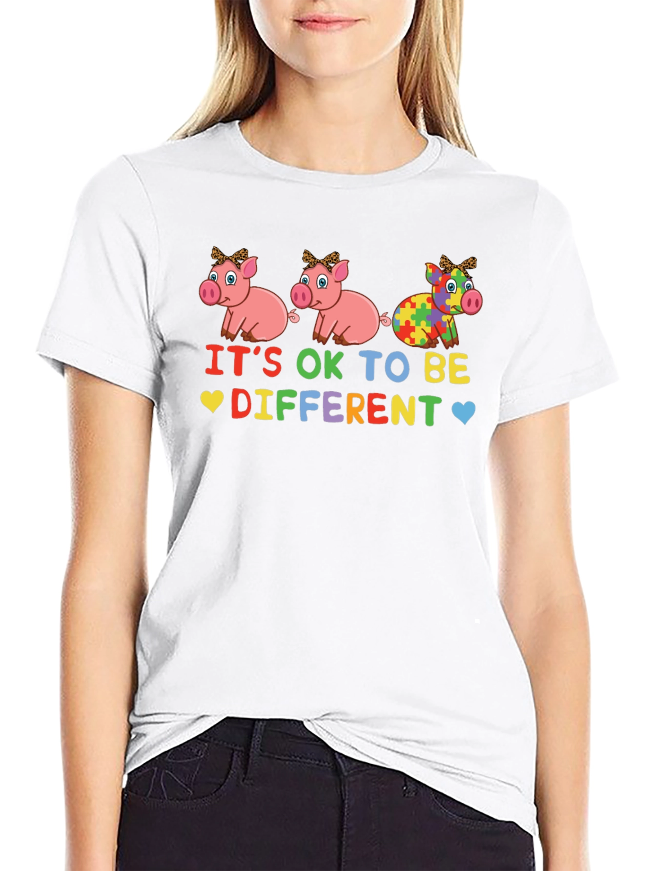 Its OK to Be Different Autism Awareness T-Shirt