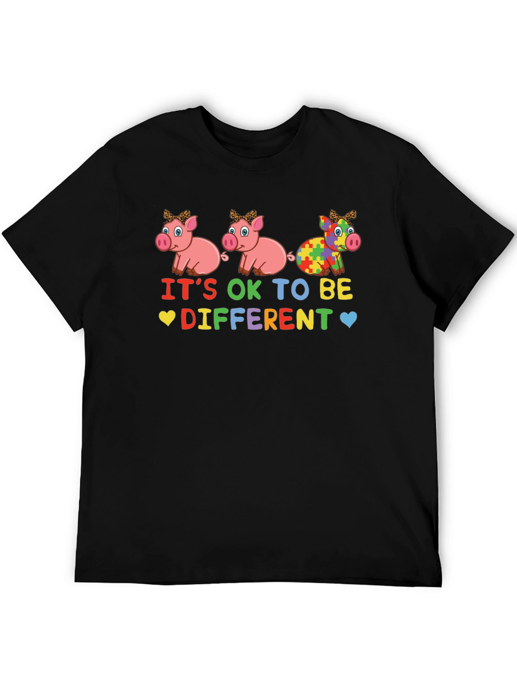 Its OK to Be Different Autism Awareness T-Shirt