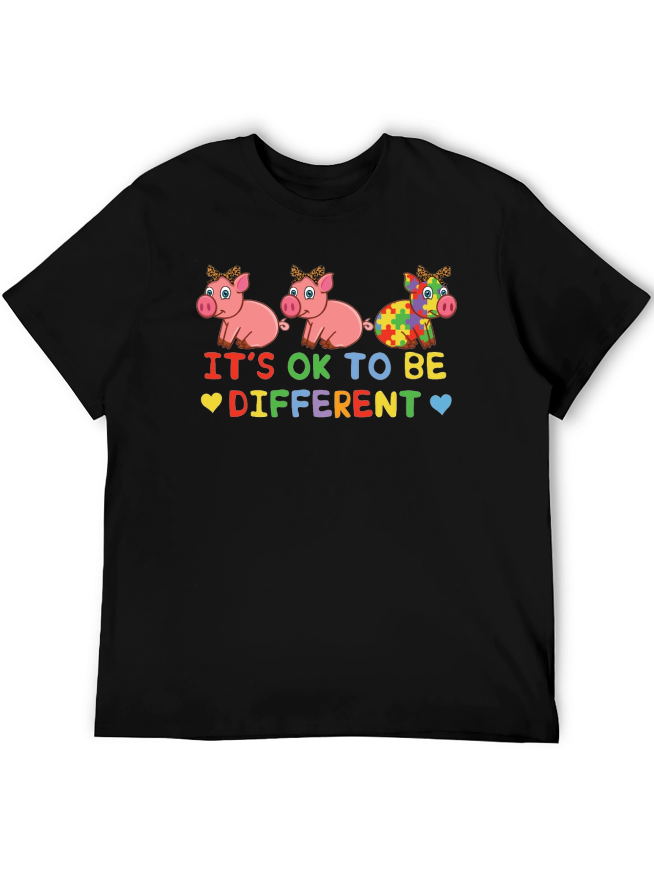 Its OK to Be Different Autism Awareness T-Shirt