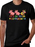 Its OK to Be Different Autism Awareness T-Shirt