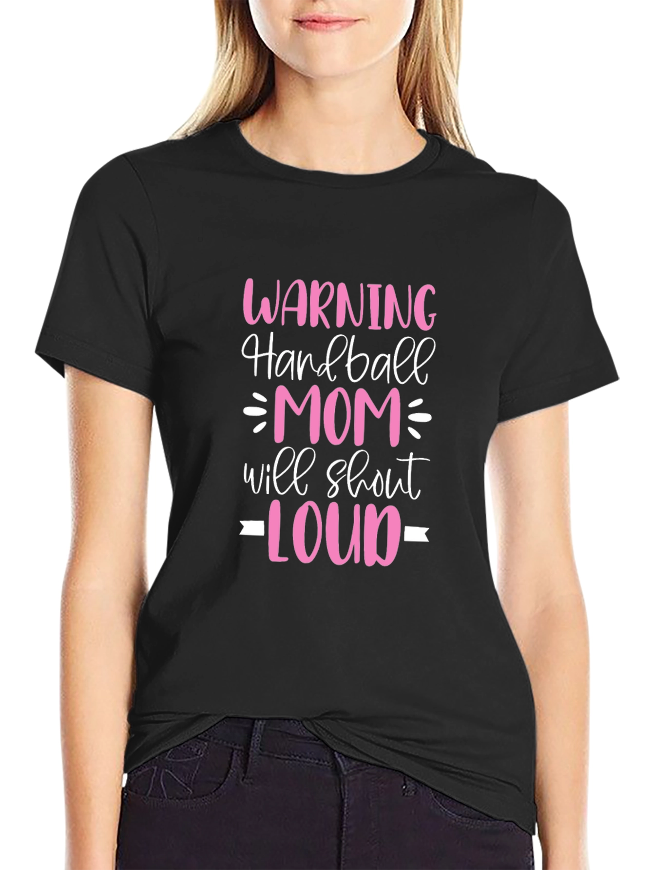 Handball Mom Warning T-Shirt