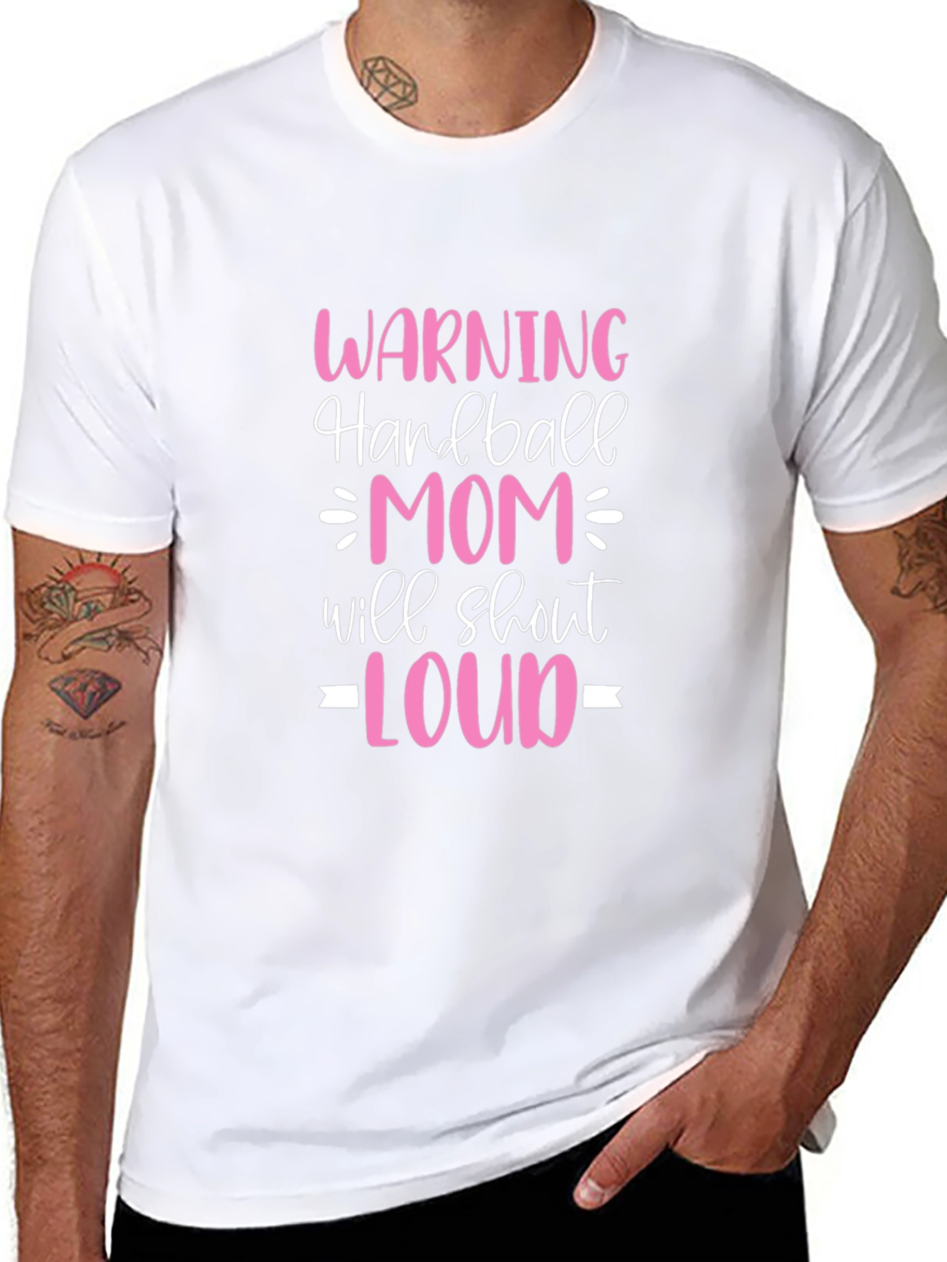 Handball Mom Warning T-Shirt