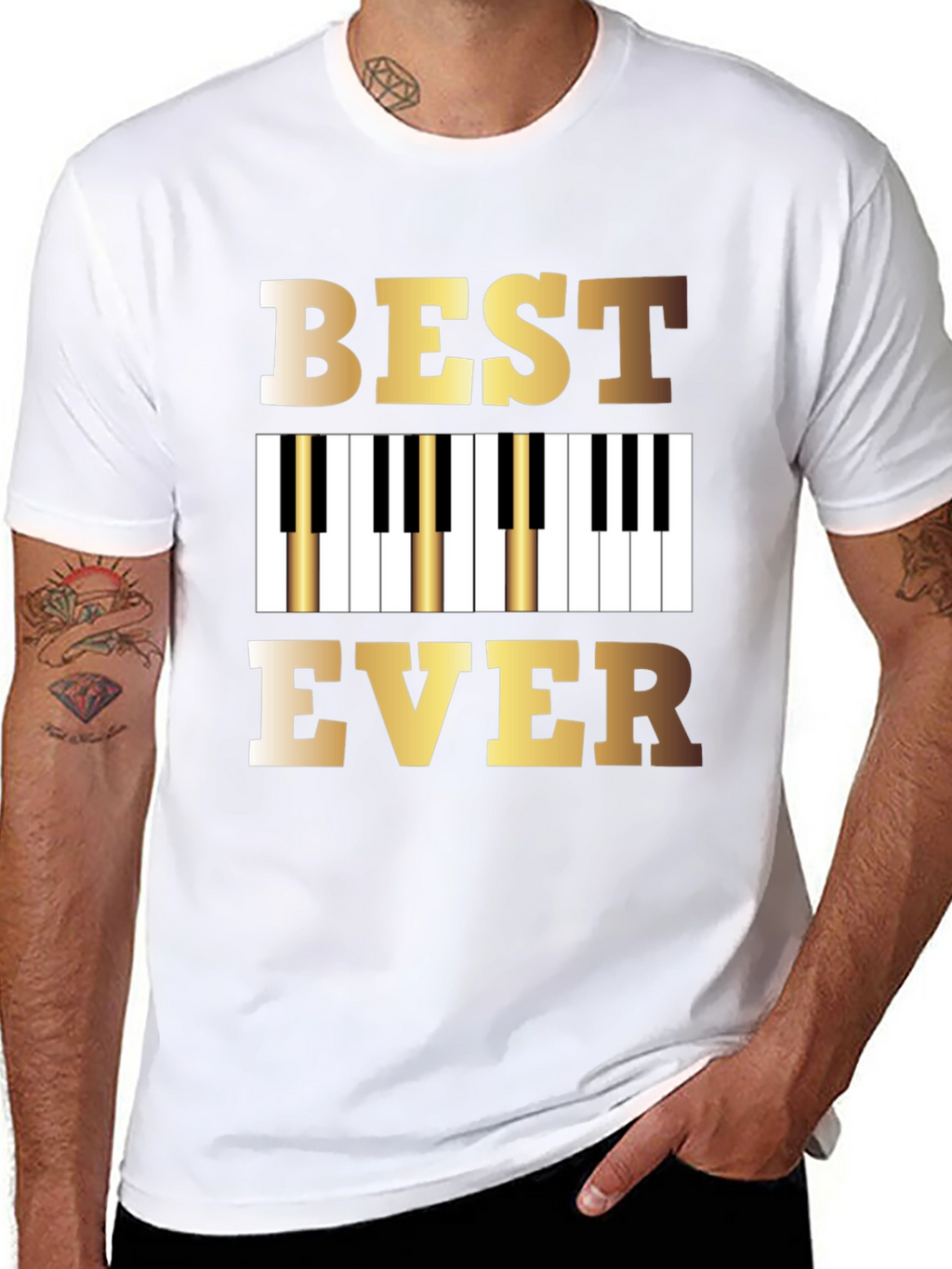 Best Piano Player Ever T-Shirt