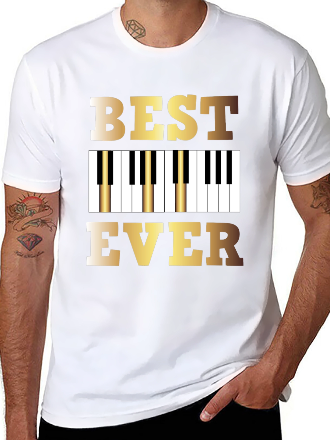 Best Piano Player Ever T-Shirt