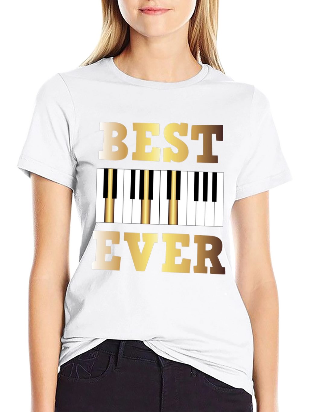 Best Piano Player Ever T-Shirt