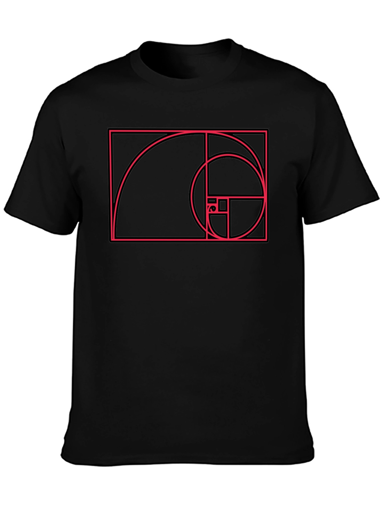 Golden Ratio Black Graphic Tee