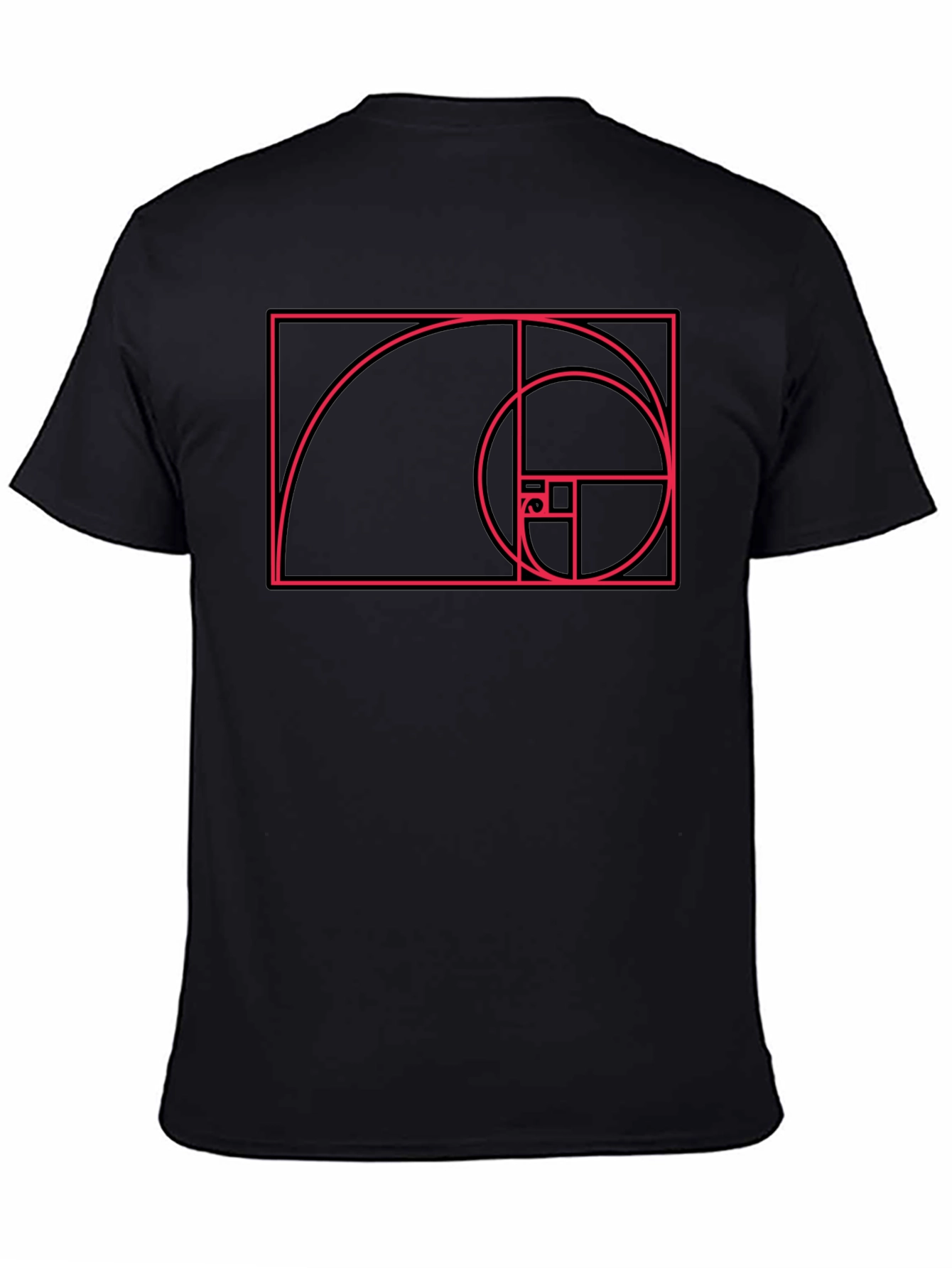 Golden Ratio Black Graphic Tee