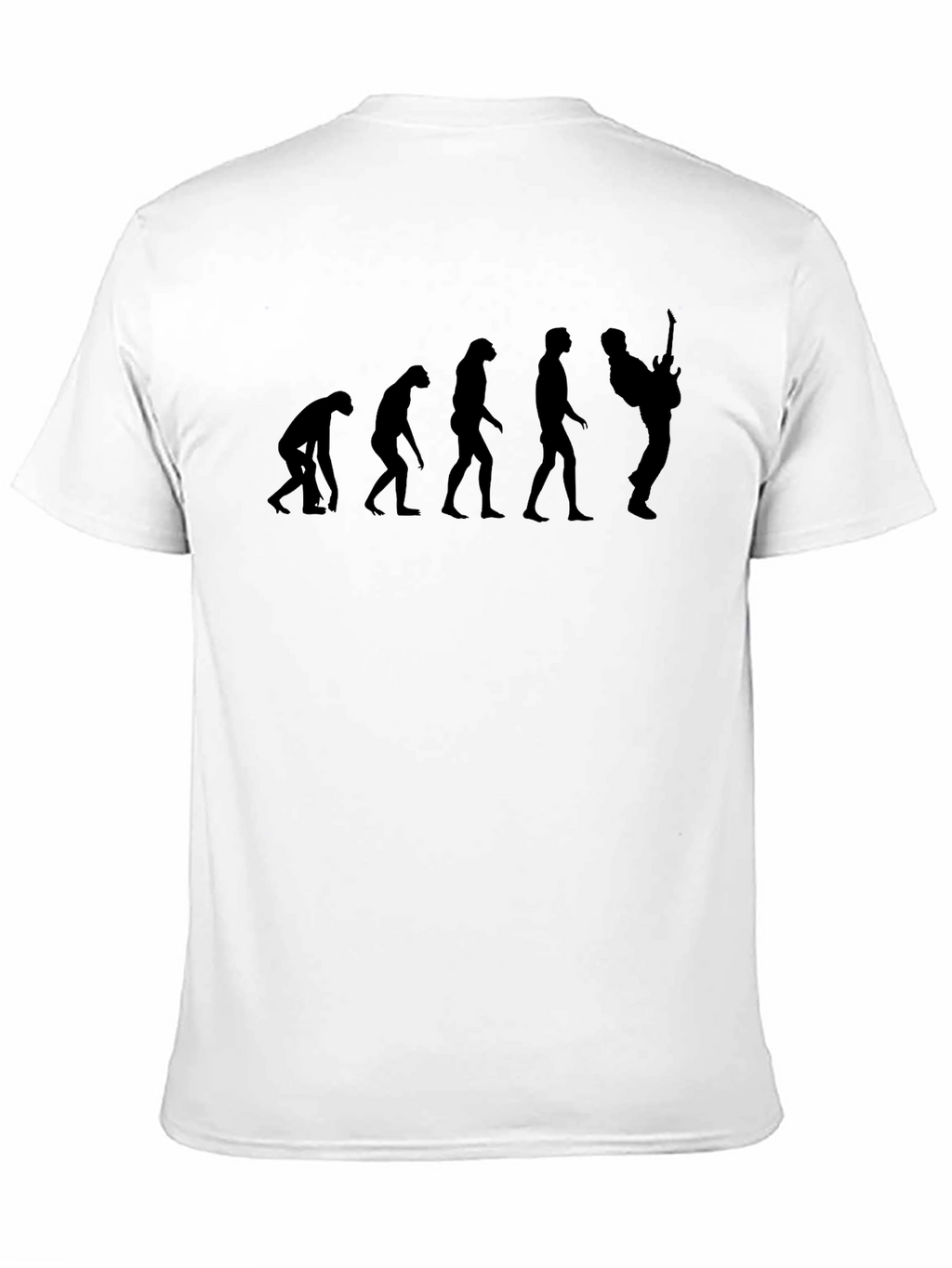 Evolution of Rocker Black T-Shirt