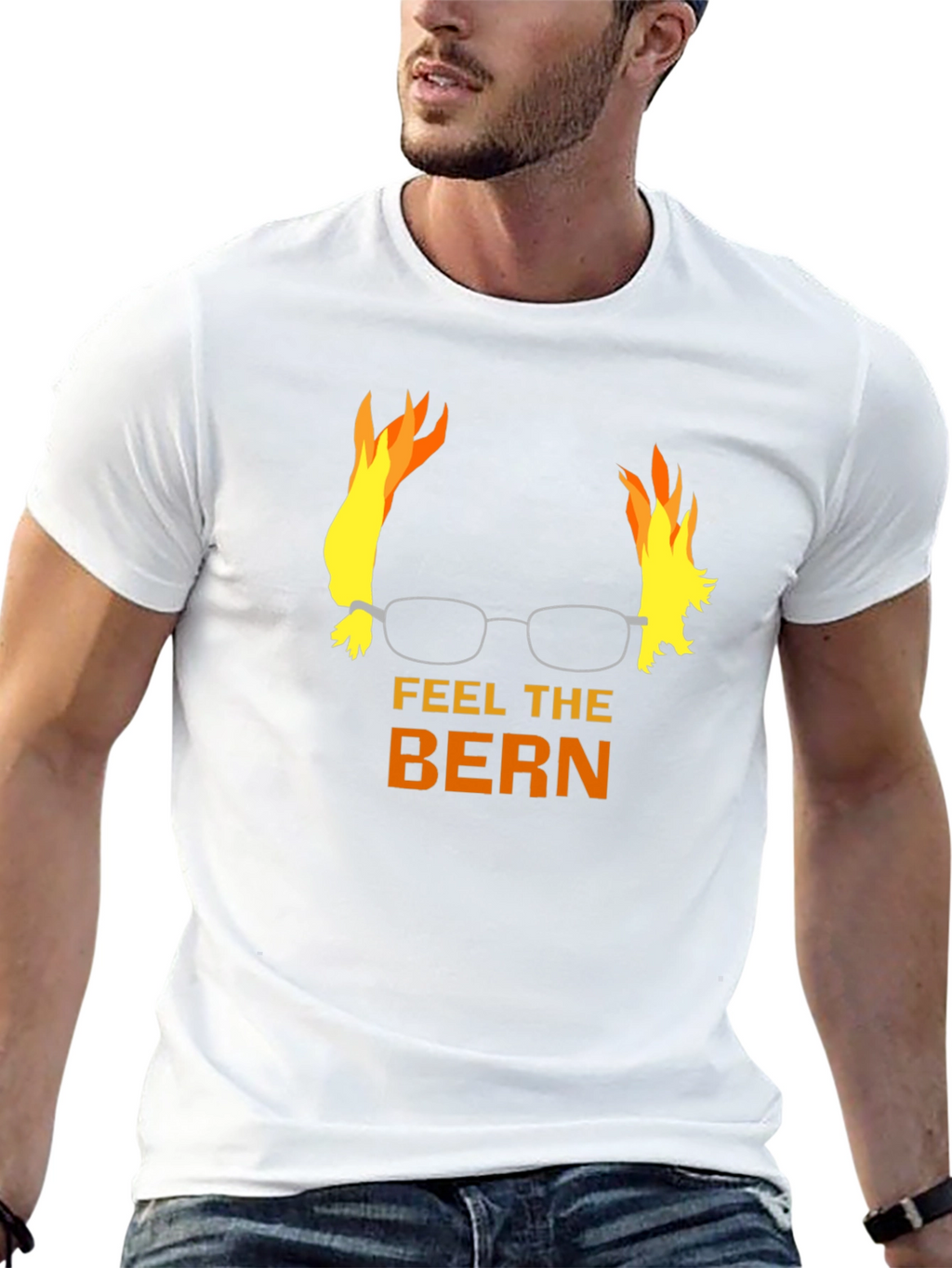Feel the Bern T-Shirt - Political Humor