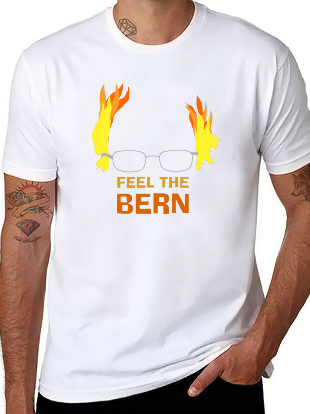 Feel the Bern T-Shirt - Political Humor
