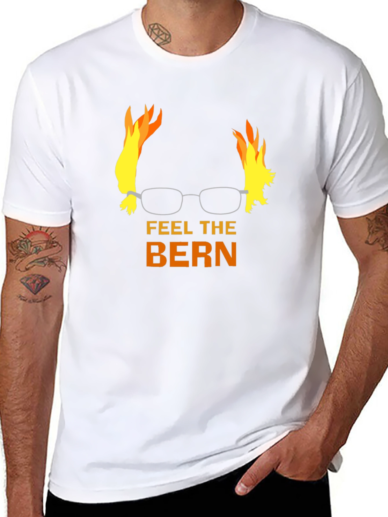Feel the Bern T-Shirt - Political Humor